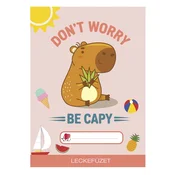ICO: A5 zvezek za domače naloge s potiskom Süni Capybara