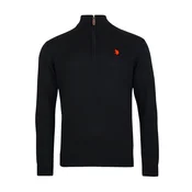 U.S. POLO ASSN. Pulover  krvavo rdeča / črna