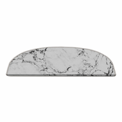 Beli komplet preprog za stopnice 16 ks 20x65 cm Marble Dream – Vitaus