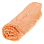Vinter&Bloom deka boja marelice Soft Grid Eko