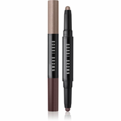 Bobbi Brown Long-Wear Cream Shadow Stick Duo sjenilo za oci u olovci duo nijansa Pink Steel / Bark 1,6 g