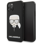 Karl Lagerfeld iPhone 11 Pro black Iconik Embossed  Glitter (KLHCN58GLBK)
