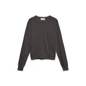 VERO MODA Pletena jopa AWCara čokolada