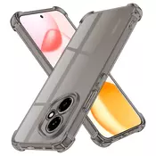 Hibridni ovitek Techsuit Shockproof za Honor 600 Lite - smoke black