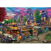 Dino - Puzzle Poslikani Amsterdam - 2 000 kosov