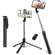 Stativ za pametni telefon 170 cm z Bluetooth daljinskim upravljalnikom in selfie palico