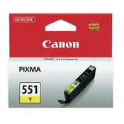 INK JET CANON CLI-551Y IP7250 YELLOW 7ML #6511B001
