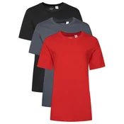 Calvin Klein Underwear Majica  antracit / rdeča / črna