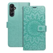 OEM Torbica MEZZO Book za SAMSUNG A05s, mandala, zelena