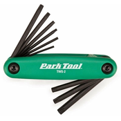 Park Tool Fold-Up Torx® Green T10-T15-T20-T25-T27-T30-T40-T7-T9 9 Ključ