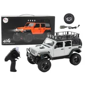Terensko vozilo na daljinsko upravljanje RC 2.4G 4x4 pogon sivo