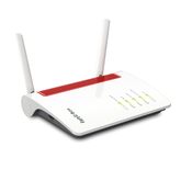 FRITZ!Box 6850 LTE bežični usmjerivač Gigabit Ethernet Dvofrekvencijski (2,4 GHz / 5 GHz) 4G Crveno, Bijelo