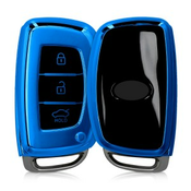 Etui za avtomobilske ključe za Hyundai Kia - modra