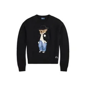 Polo Ralph Lauren Pulover svetlo bež/modra/svetlo rjava/črna