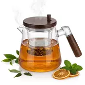 shumee 800 ML STEKLENI VRČ Z MAGIC TRIGGER INFUSER ZA KAVO IN ČAJ