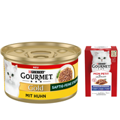 Gourmet Gold  fini sočni trakci 12 x 85 g - Piščanec