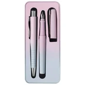 GARNITURA OLOVKA KEMIJSKA PLUS NALIVPERO POLY FLOW U MET.KUT. FABER CASTELL 241054 SVIJETLOPLAVA-SVIJETL
