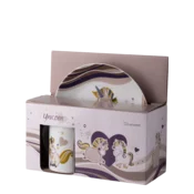 Otroški porcelanasti set Unicorn 3 kosov – KIDS WORLD - W0187