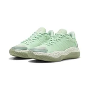 PUMA Hali 1 Low Basketball Shoes Youth, Age, Fresh Mint/Green Moon, 39