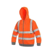 Mikina FROME, oranžna, velikost. M