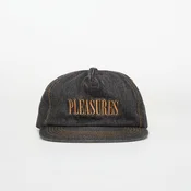 Čepica PLEASURES Zig Zag Denim Cap Black Universal