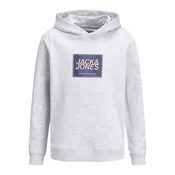 Jack & Jones Junior Majica marine/rumena/pegasto bela