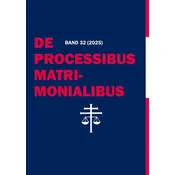 De Processibus Matrimonialibus Band 32 (2025)