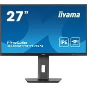 iiyama ProLite XUB2797HSN-B2 68,6cm (27) FHD IPS 100Hz HDMI/DP/USB-C zvočniki črn monitor