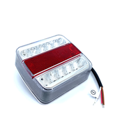 KAMAR Zadnja 14xLED zadnja luč tovornjaka, 12-24V, leva ali desna [L1070-BL]
