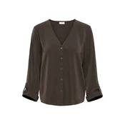 JDY Bluza JDYAYA temno rjava