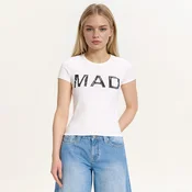 Cropp - Majica s natpisom - white