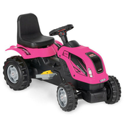 MMX Traktor na pedale Pink