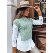 Sweter damski CELESTIA miętowy Dstreet