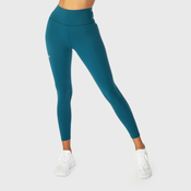 SQUATWOLF Women‘s Infinity Cropped 7/8 Leggings Blue Coral