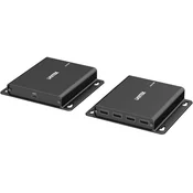 Unitek Podaljšek USB-C na 4x USB-A + Ethernet, do 150m