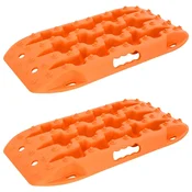 vidaXL Traction Board 2 pcs Oranžna 57,5x30,5x5,5 cm Ojačana najlon