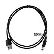shumee Napajalni kabel z USB DC vtičem 2,5 mm - USB A vitalco 1,5 m