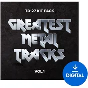 Roland TD-27 Kit Pack: Greatest Metal Tracks Vol. 1 (Digitalni izdelek)
