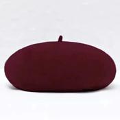 Damska beretka - Bordo KP11071