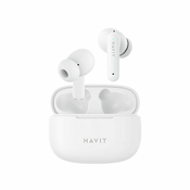Havit Me bluetooth slušalice TW967 TWS: bijele - Bijela - do 10 m - Bežicne - TWS Bluetooth - 12 mjeseci - Havit