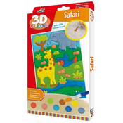 Galt 3D pobarvanka - Safari
