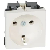 Legrand 278210l Prikljucnica 2POL+E bela MOSAIC