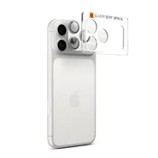 Spigen Stekleno steklo TR EZ Fit Optik Pro XL 1 paket, srebrno - iPhone 17 Pro Max