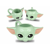 Disney Star Wars Baby Yoda Zeleni keramični vrček