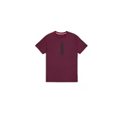 ALPHA INDUSTRIES Majica Alpha Puff češnjevo rdeča/črna