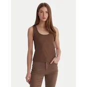 Marella Top Orata 2613941015 Rjava Slim Fit