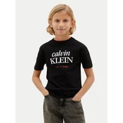 Calvin Klein Jeans Majica LVCKSJA07B Črna Regular Fit