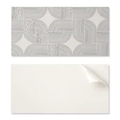 shumee Estetska vinilna stenska obloga s potiskom 120x60 cm z geometrijskimi črtami v postavitvi