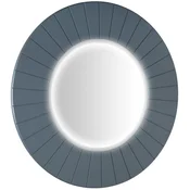 SAPHO Kroglo zrcalo LUMIRO STRIP s LED osvetlitvijo v okvirju o 90cm, Siena