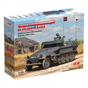 ICM Model Kit Military - Sd.Kfz.251/18 Ausf.A WWII German Observation Vehicle 1:35 ( 060957 )
